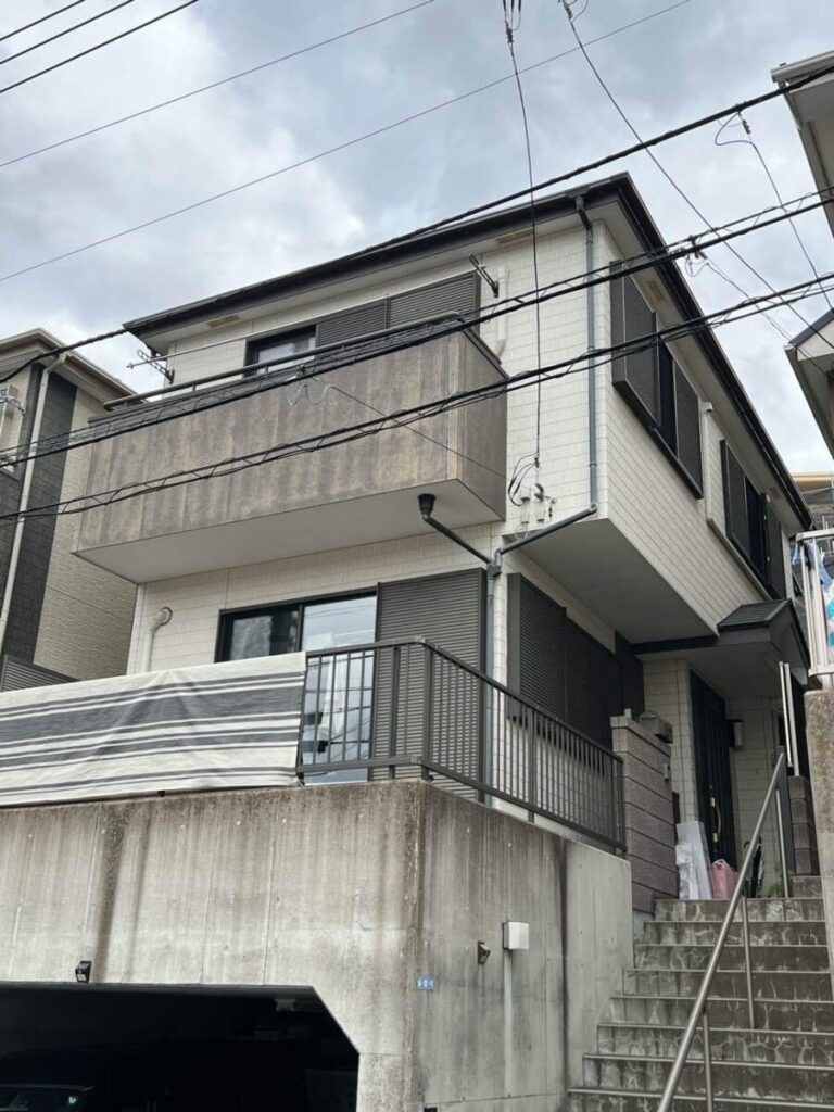 外壁塗装-神奈川県横浜市--施工前