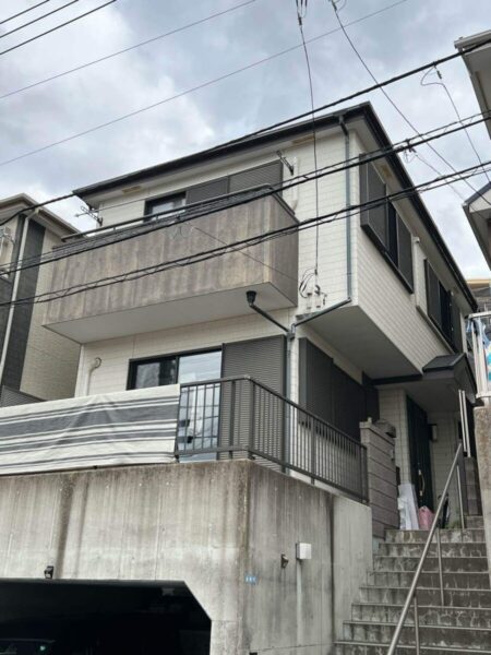 外壁塗装-神奈川県横浜市--施工前