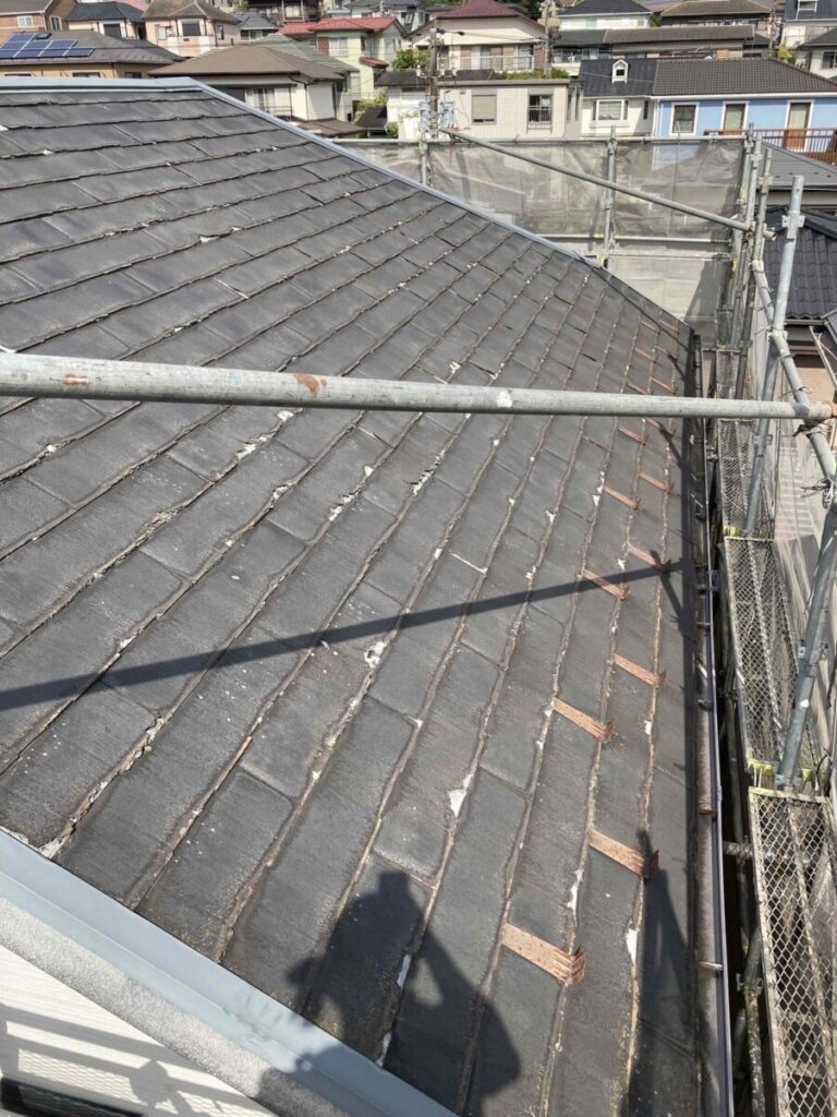 神奈川県茅ヶ崎市-葺き替え-施工前