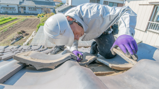 屋根の修繕工事