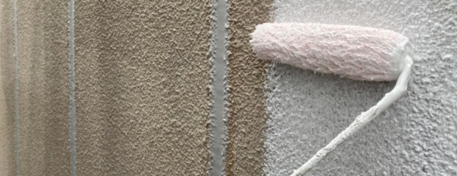 外壁塗装の様子