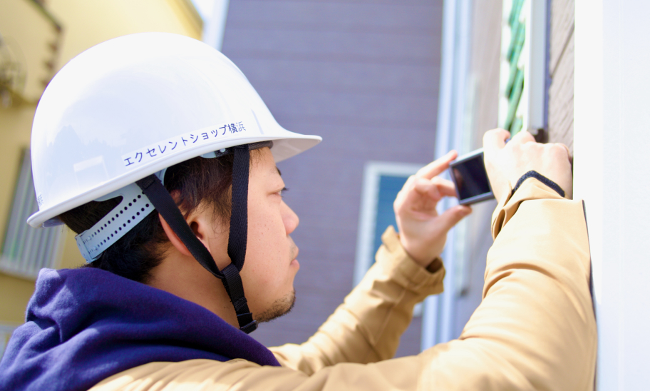 現地調査の様子