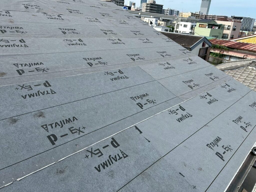 横浜市南区-H邸-ルーフィング