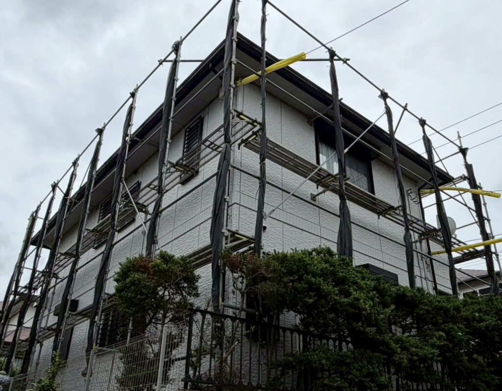 横浜市港南区-T邸-足場