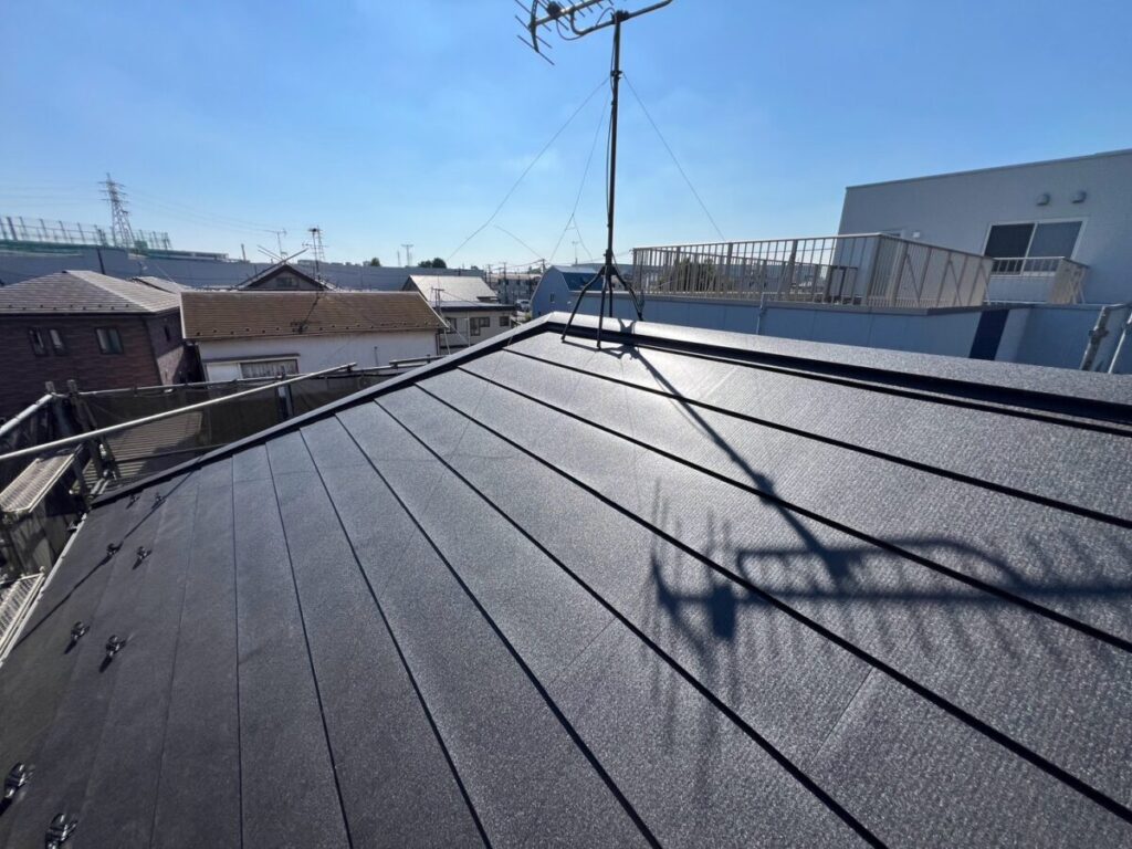 川崎市川崎区Y邸 シルキーG2ブラックカバー工事-施工後