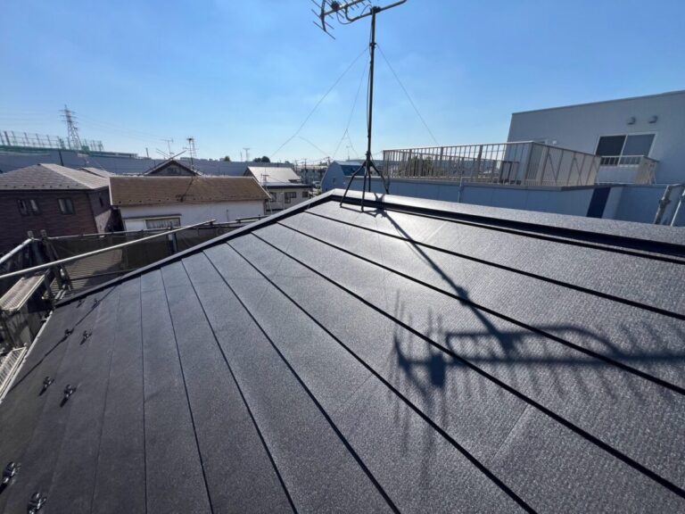 川崎市川崎区Y邸 シルキーG2ブラックカバー工事-施工後